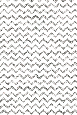 Roller blind for large window Gray horizontal zigzags