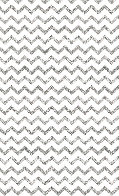 Roller blind for large window Gray horizontal zigzags