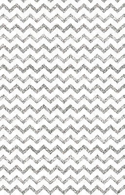 Roller blind for large window Gray horizontal zigzags