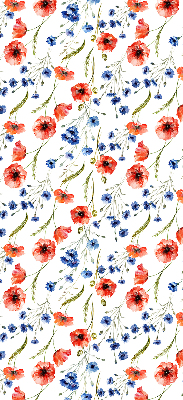 Roller blind for large window Poppy