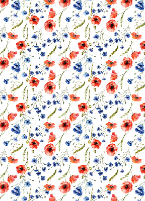 Roller blind for large window Poppy