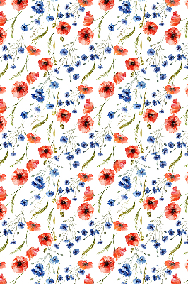 Roller blind for large window Poppy
