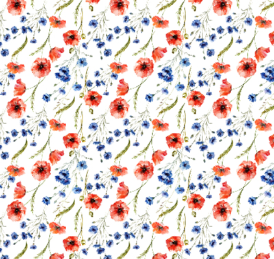 Roller blind for large window Poppy