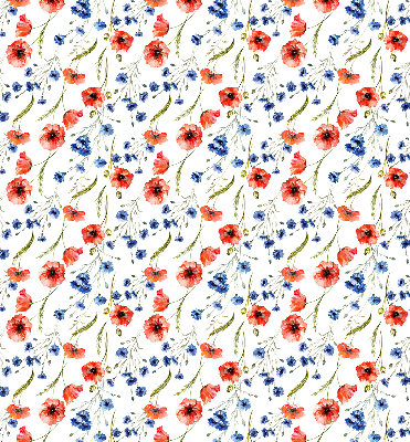 Roller blind for large window Poppy