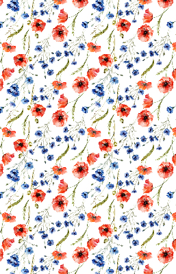 Roller blind for large window Poppy