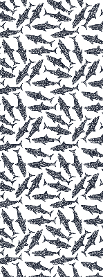 Roller blind for large window Sharks