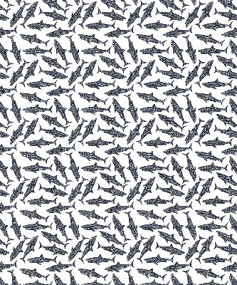 Roller blind for large window Sharks
