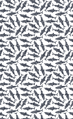 Roller blind for large window Sharks