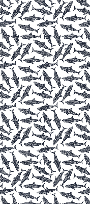 Roller blind for large window Sharks
