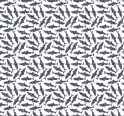 Roller blind for large window Sharks