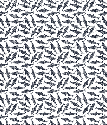 Roller blind for large window Sharks