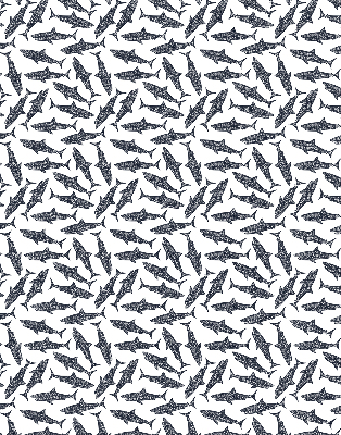 Roller blind for large window Sharks