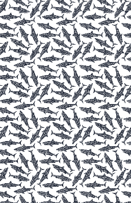 Roller blind for large window Sharks