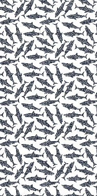 Roller blind for large window Sharks
