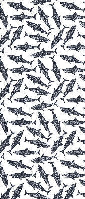 Roller blind for large window Sharks
