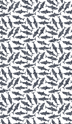 Roller blind for large window Sharks