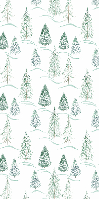 Fabric roller blind Trees