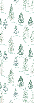 Fabric roller blind Trees