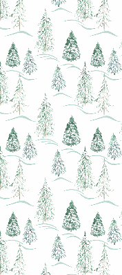 Fabric roller blind Trees