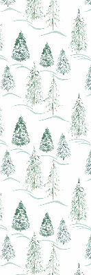 Fabric roller blind Trees