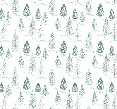 Fabric roller blind Trees