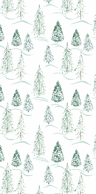 Fabric roller blind Trees