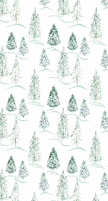 Fabric roller blind Trees