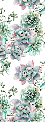 Modern roller blind Green plants