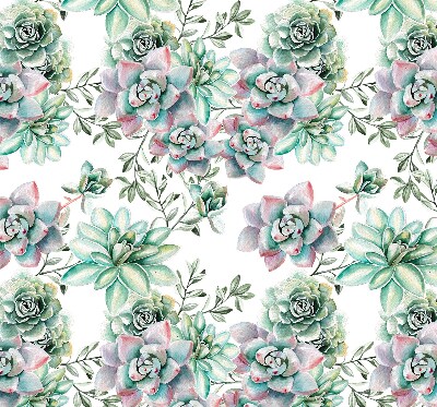 Modern roller blind Green plants