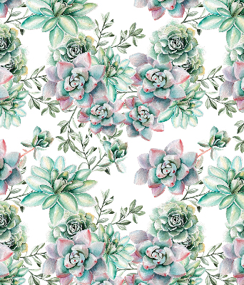 Modern roller blind Green plants