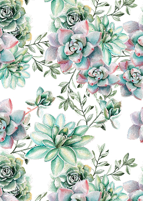 Modern roller blind Green plants