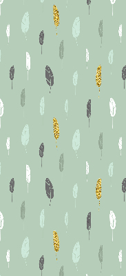 Roller blind for large window Colorful trees