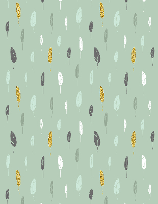 Roller blind for large window Colorful trees