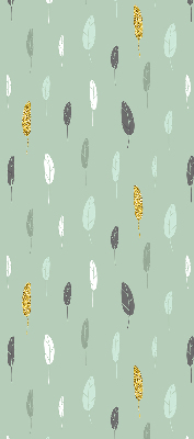 Roller blind for large window Colorful trees