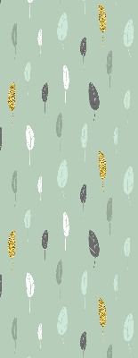 Roller blind for large window Colorful trees