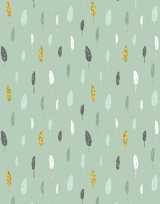 Roller blind for large window Colorful trees