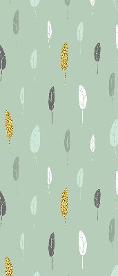 Roller blind for large window Colorful trees