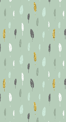 Roller blind for large window Colorful trees