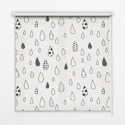Fabric roller blind Drops