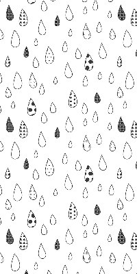 Fabric roller blind Drops
