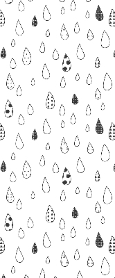 Fabric roller blind Drops