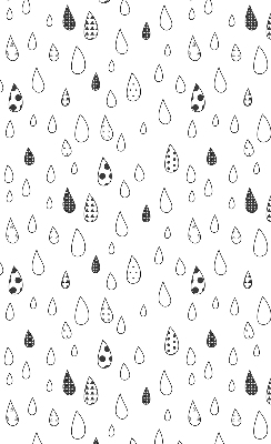 Fabric roller blind Drops