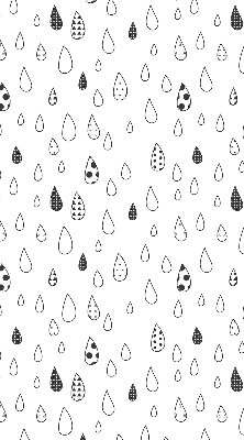 Fabric roller blind Drops