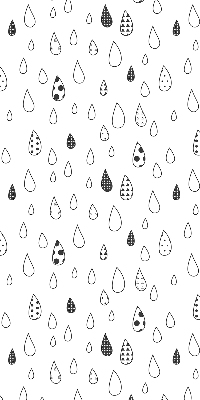 Fabric roller blind Drops