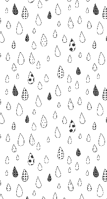 Fabric roller blind Drops
