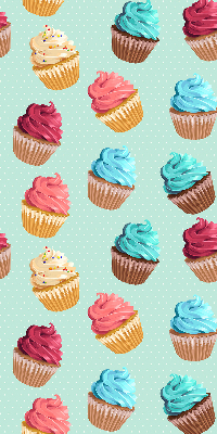 Modern roller blind Cupcakes