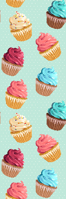 Modern roller blind Cupcakes