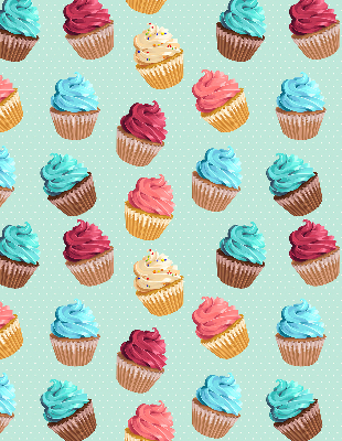 Modern roller blind Cupcakes