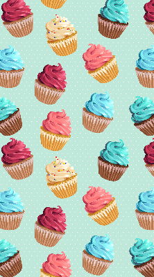 Modern roller blind Cupcakes