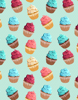 Modern roller blind Cupcakes